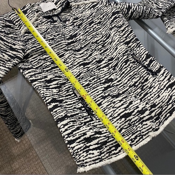 IRO Lizzie Tweed Jacket Size 36 - Picture 5 of 12